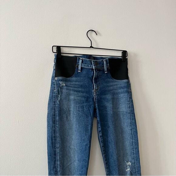 Citizens of Humanity Skinny Distressed Maternity Jeans - Picture 3 of 7